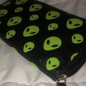 Alien Clutch Wallet